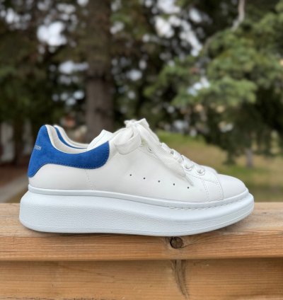 Alexander Mcqueen Oversized Worker Blue