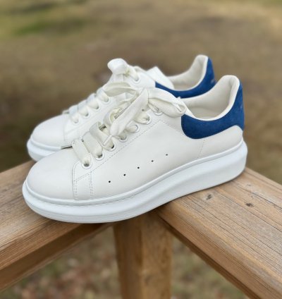 Alexander Mcqueen Oversized Worker Blue