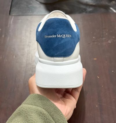 Alexander Mcqueen Oversized Worker Blue