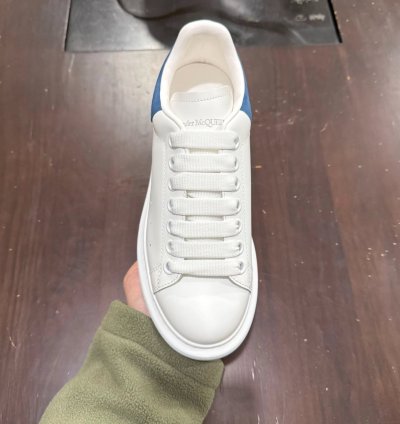 Alexander Mcqueen Oversized Worker Blue