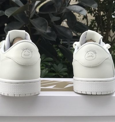 Air Jordan 1 Retro Low Og Sp Travis Scott Michael Rubin White Party
