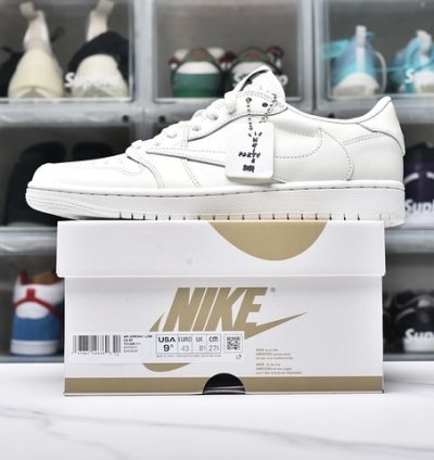 Air Jordan 1 Retro Low Og Sp Travis Scott Michael Rubin White Party
