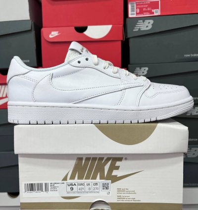 Air Jordan 1 Retro Low Og Sp Travis Scott Michael Rubin White Party