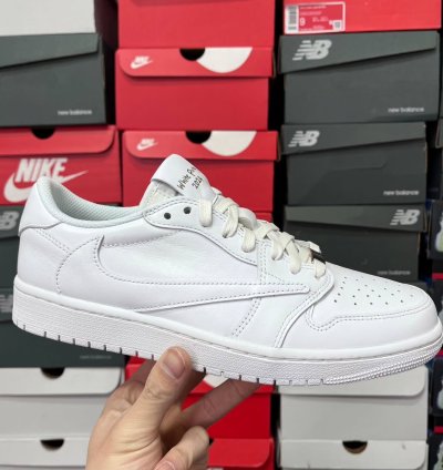 Air Jordan 1 Retro Low Og Sp Travis Scott Michael Rubin White Party