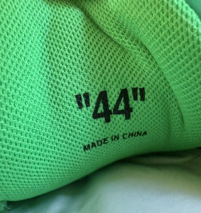 10 Off-white Out Of Office Green Black Ooo 43 Low Tops Logo