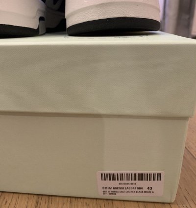 10 Off-white Out Of Office White Black 000 Low Tops