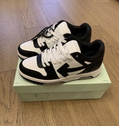 10 Off-white Out Of Office White Black 000 Low Tops