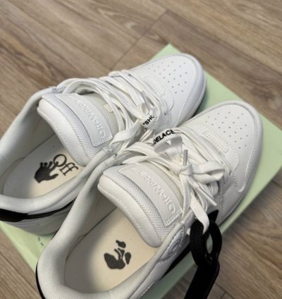 10 Off-white Out Of Office White Black Ooo Low Tops