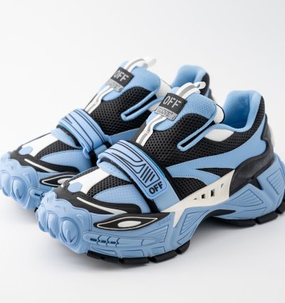 10 Us 43 Eu Off-white Glove Slip On Blue Black Sneakers
