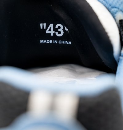 10 Us 43 Eu Off-white Glove Slip On Blue Black Sneakers