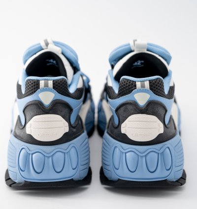 10 Us 43 Eu Off-white Glove Slip On Blue Black Sneakers