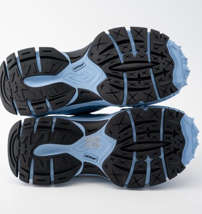 10 Us 43 Eu Off-white Glove Slip On Blue Black Sneakers