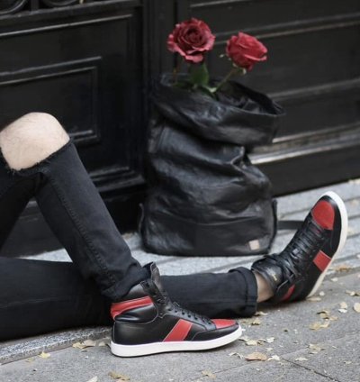 15fw Bred Sl 10h Court Sneakers Sz44