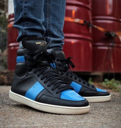 16ss Royal Blue Sl 10h Court Sneakers Sz41 41 5