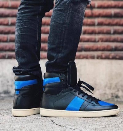 16ss Royal Blue Sl 10h Court Sneakers Sz41 41 5