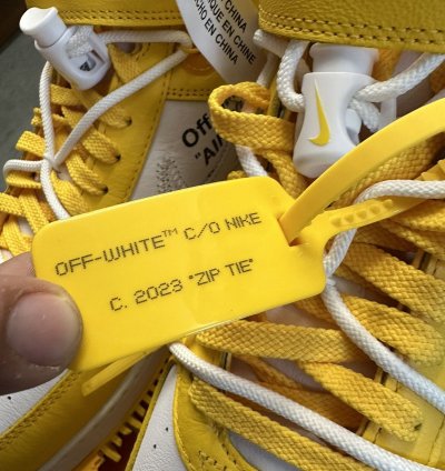 2023 Nike Air Force 1 Mid Sp Off-white Varsity Maize