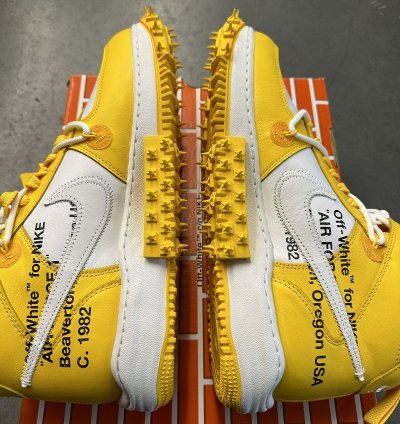 2023 Nike Air Force 1 Mid Sp Off-white Varsity Maize