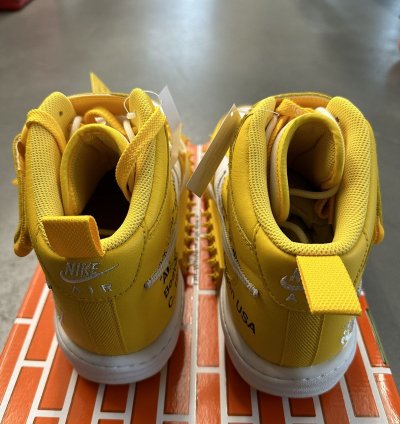 2023 Nike Air Force 1 Mid Sp Off-white Varsity Maize