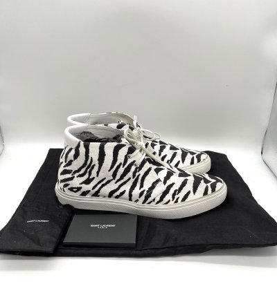 60 Off Saint Laurent Zebra Chukka Sneakers