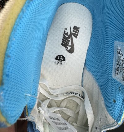 Air Jordan 1 Off-white University Blue