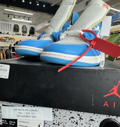 Air Jordan 1 Off-white University Blue