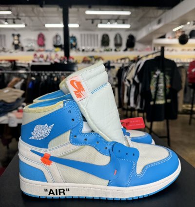 Air Jordan 1 Off-white University Blue
