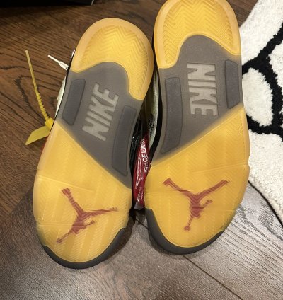 Air Jordan 5 Off White Sail