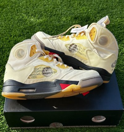 Air Jordan 5 Off-white Sail