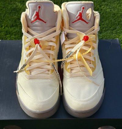 Air Jordan 5 Off-white Sail