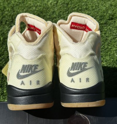 Air Jordan 5 Off-white Sail