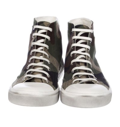 Bedford Camouflage Hi Tops Size 44 Nib