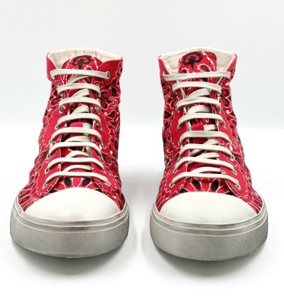 Bedford Hi Tops Red Bandana Size 44