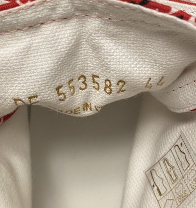 Bedford Hi Tops Red Bandana Size 44