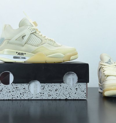 Nike Air Jordan 4 Retro Off-white Sail