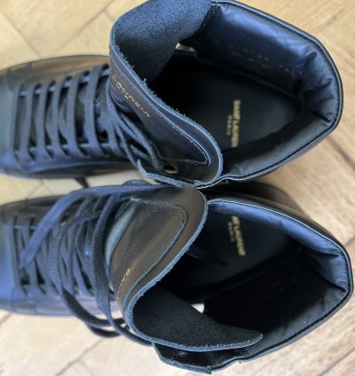 Black Leather Sl01h Classic Sz Eu42 5