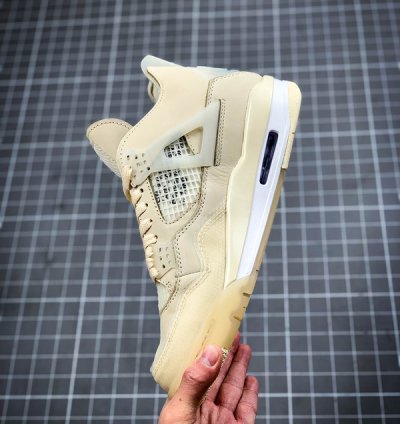 Jordan 4 Retro Off-white Sail