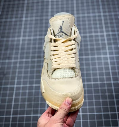 Jordan 4 Retro Off-white Sail