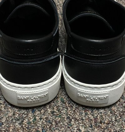 Black Leather Venice Sneaker