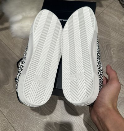 Bnib Abstract Venice Canvas Lace Up Sneakers 44