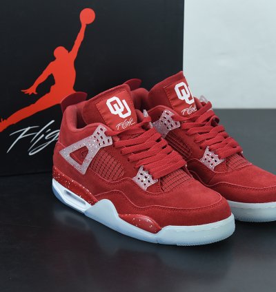 Nike Air Jordan 4 Retro Oklahoma Sooners Pe