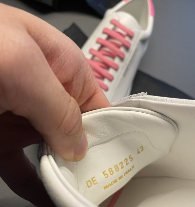 Brand New Greenwich Andy Leather Sneakers Limited Edition
