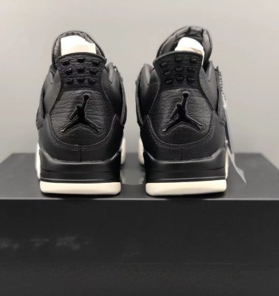 Nike Air Jordan 4 Retro Pony Hair Black
