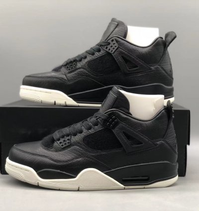 Nike Air Jordan 4 Retro Pony Hair Black