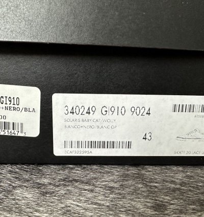 Brand New Og Baby Cat Sneakers Size 43 10