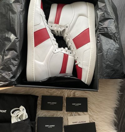 Brandnew Sold Out Moon Plus Sl 10h Leather High Top Sneakers