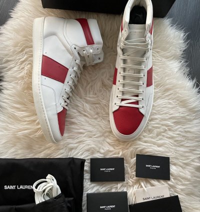 Brandnew Sold Out Moon Plus Sl 10h Leather High Top Sneakers