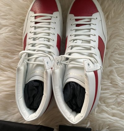 Brandnew Sold Out Moon Plus Sl 10h Leather High Top Sneakers