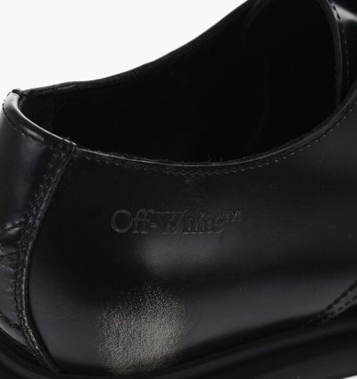 Brushed Leather Exploration Derby With Chunky Sole