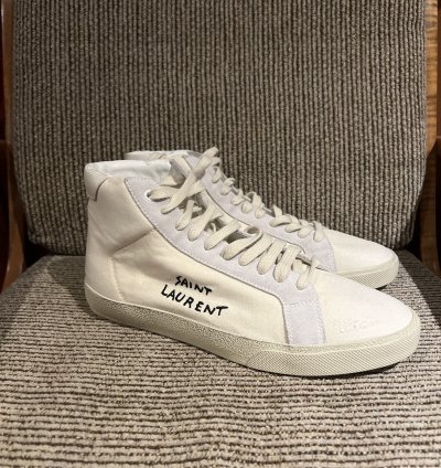 Embroidered Canvas High Top