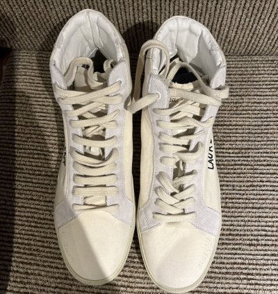 Embroidered Canvas High Top
